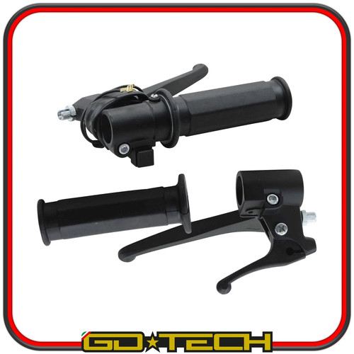 Coppia comando gas portaleva - comando,