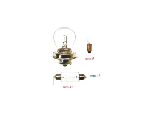 Kit lampade lampadine - kit, 6v
